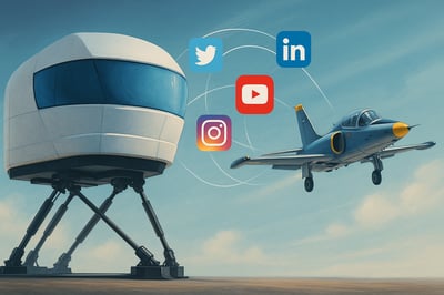 Conceptual Image Showing Mutual Social Media Engagement by FSI and APS